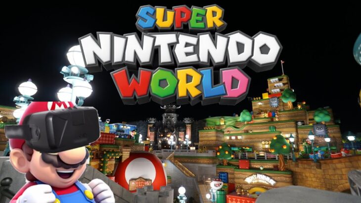 《 5.7K VR》[ 360°  Japan Travel ] Super Nintendo World at Universal Studios Japan (Spoilers)《ネタバレ注意》