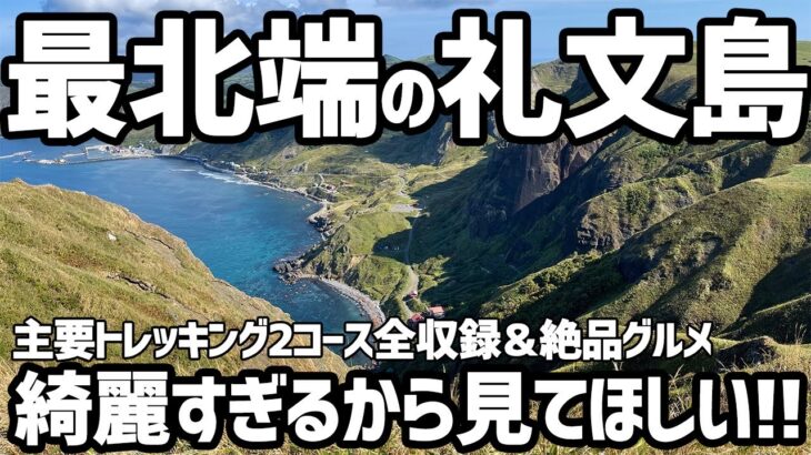 【礼文島が凄すぎる】絶景しかない日本最北端の島【北海道旅行、絶品グルメ、おすすめ国内旅行先】