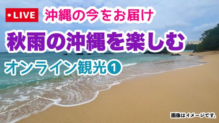 【沖縄オンライン観光】秋雨の沖縄を楽しむ ❶「沖縄旅行情報」