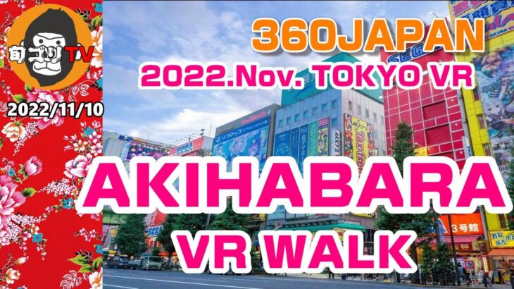 VR JAPAN TOUR AKIHABARA 360° 　秋葉原を360°VRお散歩