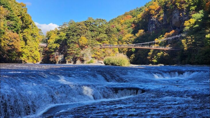 【VR 360°】Travel in 吹割の滝 – 日本．群馬