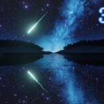 【360°動画】流れ星と天の川が見える湖 [星空/癒し/4K VR]