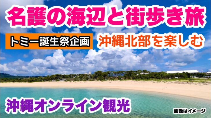 【沖縄オンライン観光】名護の海辺と街歩き「沖縄旅行情報」