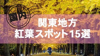 【国内】関東の紅葉スポットおすすめ15選