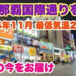 【沖縄オンライン観光】2024年11月！夜の那覇国際通りを歩く 「沖縄旅行情報」